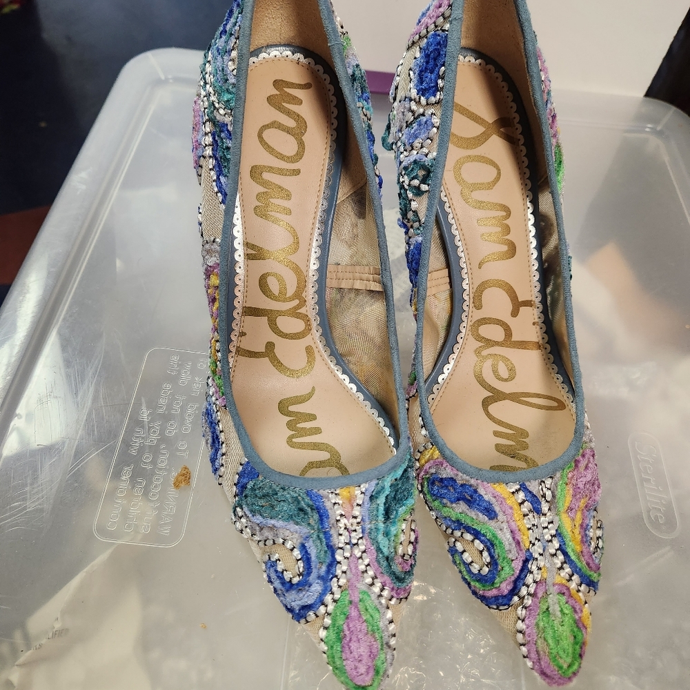 Sam Edelman Womens High Heel Size 9 1/2